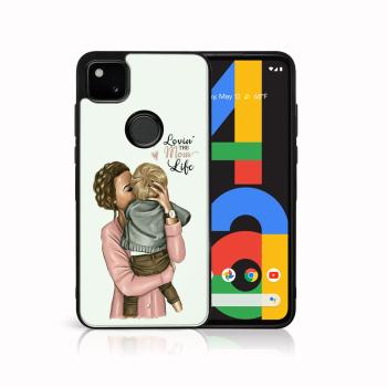 MY ART Silikónový kryt Google Pixel 4a MOM LIFE (118)