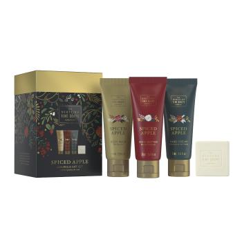 Scottish Fine Soaps Sada starostlivosti o telo Spiced Apple - Jablko & Korenie, 4ks