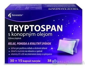 TRYPTOSPAN s konopným olejom cps 30+15 navyše (45ks)