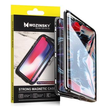WOZINSKY Samsung Galaxy A32 5G Wozinsky magnetické puzdro s ochranným sklom  KP12459 čierna