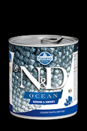 N&D DOG OCEAN Adult Herring & Shrimps 285g + Množstevná zľava 1+1 zadarmo