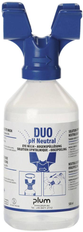 PLUM BR315075 Fľaša na vyplachovanie očí pH Neutral DUO 500 ml