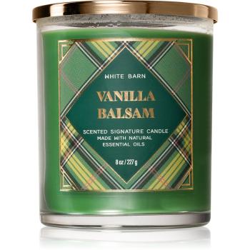 Bath & Body Works Vanilla Balsam vonná sviečka 227 g