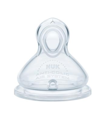 Nuk Náustok Flow Control 6-18 m 2 ks Transparentná