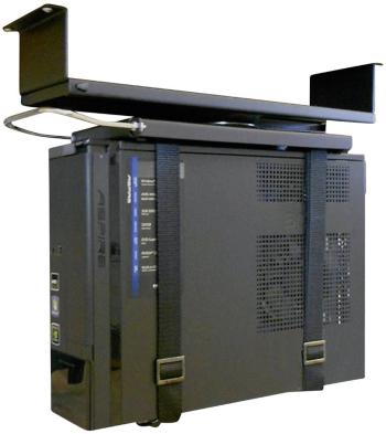 Neomounts by Newstar držiak na PC podpultová CPU-D050BLACK CPU-D050BLACK čierna Zaťažiteľné do hmostnosti=20 kg
