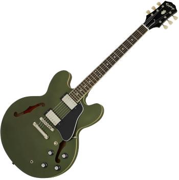 Epiphone ES-335 Olive Drab Green Semiakustická gitara