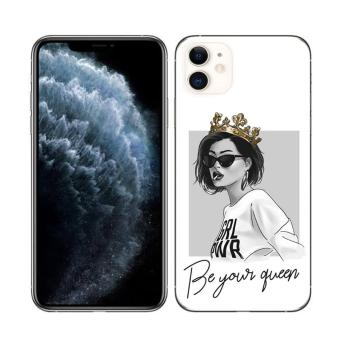 MY ART Ochranný obal Apple iPhone 11 QUEEN (139)