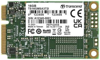Transcend  16 GB interný pevný disk 6,35 cm (2,5 ") SATA III  TS16GMSA372I