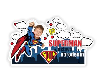 Personalizovaná podložka pod tanier - Superman