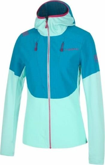 La Sportiva Session Tech Hoody W Turquoise/Crystal M