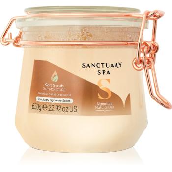 Sanctuary Spa Signature Natural Oils soľný peeling pre výživu a hydratáciu 650 g