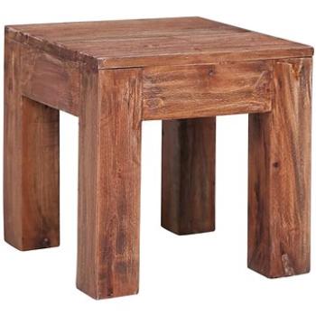 Konferenčný stolček 30 × 30 × 30 cm masívne recyklované drevo (283919)