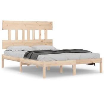 Rám postele masívne drevo 200 × 200 cm, 3104758