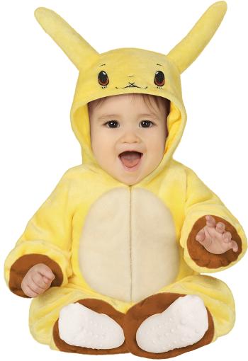 Guirca Detský kostým pre najmenších - Pokémon Pikachu Veľkosť najmenší: 12 - 24 mesiacov