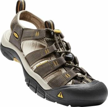 Keen Pánske outdoorové topánky Newport H2 Men's Sandals Raven/Aluminum 42,5