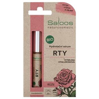 SALOOS Bio Hydratačné sérum na pery – Ruža 7 ml (8595666006920)