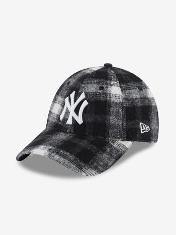 New Era New York Yankees Plaid 9Forty Šiltovka Čierna