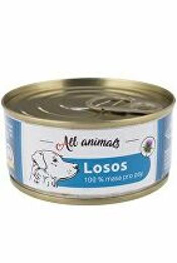 Všetky zvieratá DOG losos mletý 100g