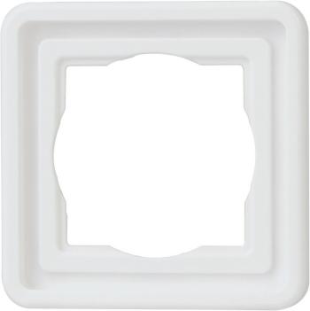 Jednoduchý rámček pre sieťovú zásuvku Arktis 302302071, biela