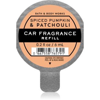 Bath & Body Works Spiced Pumpkin & Patchouli vôňa do auta náhradná náplň 6 ml