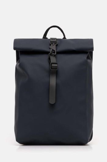 Ruksak Rains Rolltop Rucksack Mini W3 tmavomodrá farba, veľký, jednofarebný, 13330-47