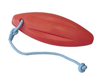 Nobby Plácajúca hračka pre psy na hru vo vode Floating Záchranná doska s lanom s rozmerom 26cm