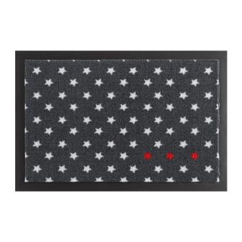 Sivá rohožka Hanse Home Star Printy, 40 × 60 cm