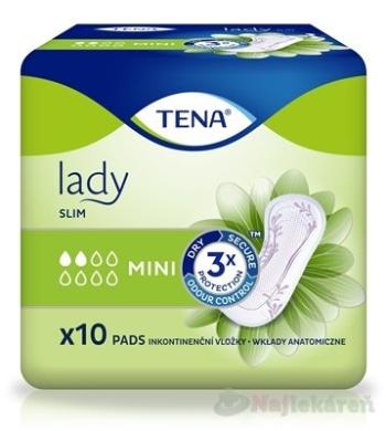 TENA Lady Slim Mini inkontinenčné vložky 1x10 ks