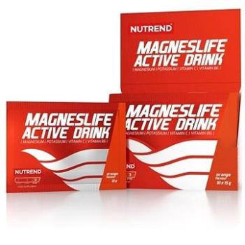 Nutrend Magneslife Active Drink, 10× 15 g, pomaranč (8594014867688)