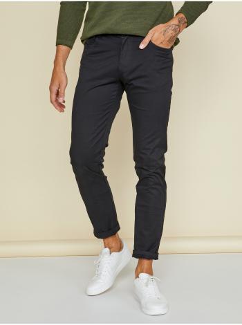 Čierne pánske slim fit nohavice ZOOT.lab Emanuel