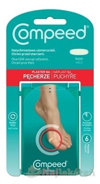 Compeed NÁPLASŤ na pľuzgiere malá, 6ks