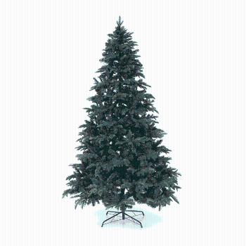 3D vianočný stromček, zelená, 220cm, CHRISTMAS TYP 3 R1, rozbalený tovar