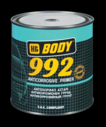 HB BODY 992 - Jednozložková antikorózna základná farba čierna 1 kg