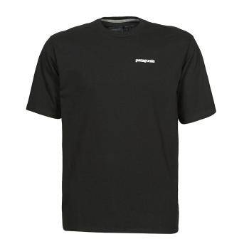 Patagonia  M's P-6 Logo Organic T-Shirt  Tričká s krátkym rukávom Čierna