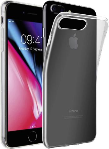 Vivanco Super Slim zadný kryt na mobil Apple iPhone 8 Plus, iPhone 7 Plus priehľadná