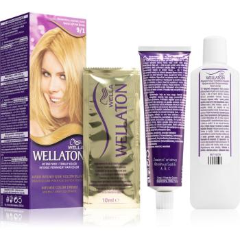 Wella Wellaton Intense permanentná farba na vlasy s arganovým olejom odtieň 9/1 Special Light Ash Blonde 1 ks