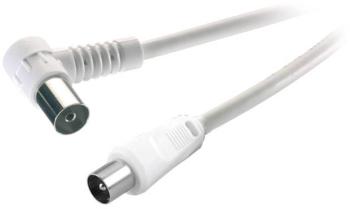 SpeaKa Professional anténny prepojovací kábel [1x anténna zástrčka 75 Ω - 1x anténna zásuvka 75 Ω] 10.00 m 75 dB 90 ° Za