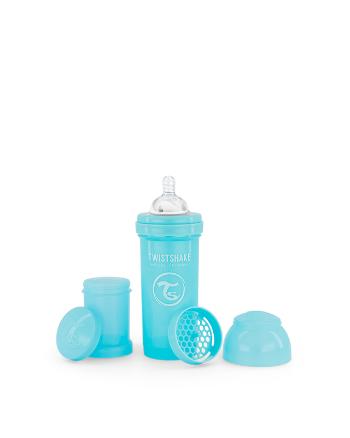 TWISTSHAKE Fľaša dojčenská Anti-Colic 260 ml pastelovo modrá 2m+