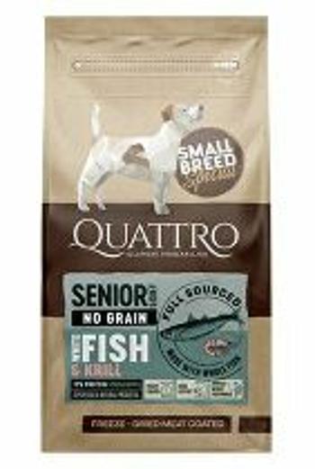 QUATTRO Dog Dry SB Senior/Diet Fish & Grill 7kg 3 + 1 zadarmo