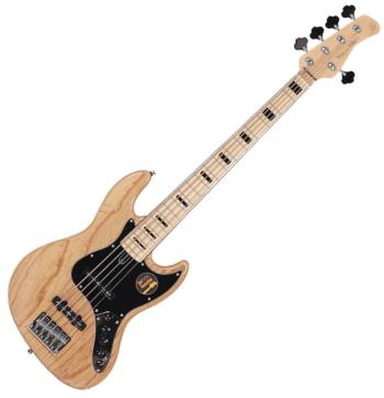 Sire Marcus Miller V7 Vintage Swamp Ash-5 FL 2nd Gen Natural Bezpražcová basgitara