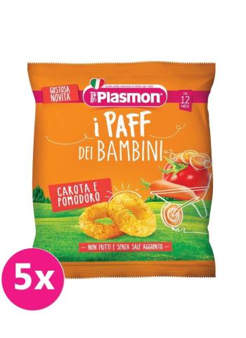 Plasmon Chrumky Bezlep Mrkva A Paradajka 12m+ 5ks