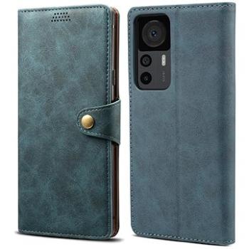 Lenuo Leather flipové puzdro na Xiaomi 12T/12T Pro, modrá (348371)