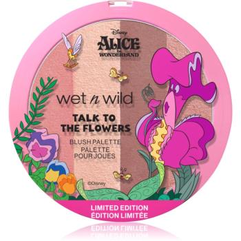 Wet n Wild Alice in Wonderland Talk to the Flowers viacfarebná lícenka 10 g