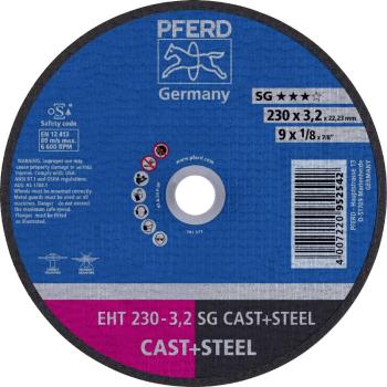 PFERD EHT 230-3,2 SG CAST+STEEL 61328228 rezný kotúč rovný  230 mm 22.23 mm 25 ks