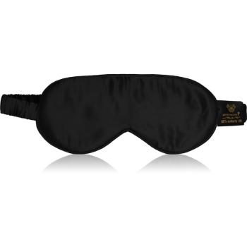 Crystallove Men Silk Eye Mask maska na spanie Black 1 ks