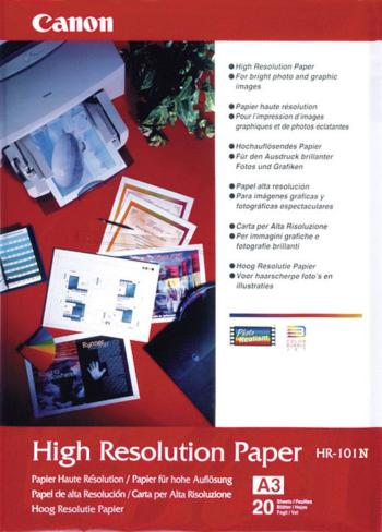 Canon High Resolution Paper HR-101 1033A006 fotografický papier A3 106 g/m² 20 listov matný