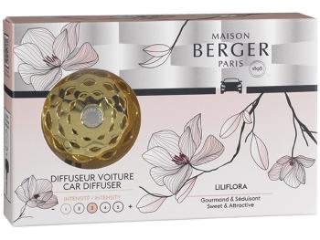 Maison Berger Paris Difúzer do auta Magnólia zlatý (Car Diffuser)