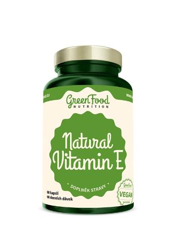 Prírodný vitamín E GREEN FOOD 60 kaps.