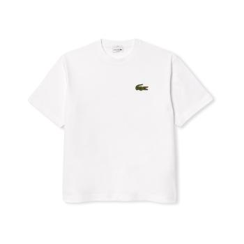 Lacoste  T-Shirt TH2745 - White  Tričká a polokošele Biela