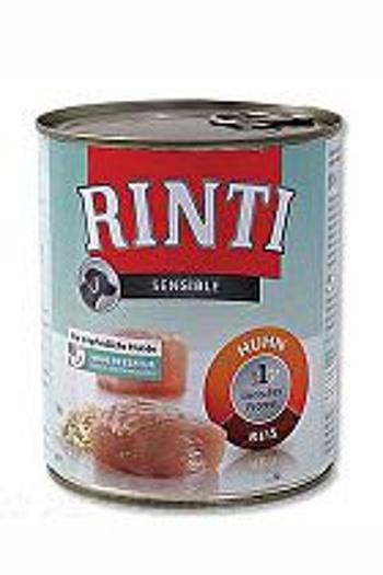 Rinti Dog Sensible konzerva kuracie mäso + ryža 800g + Množstevná zľava